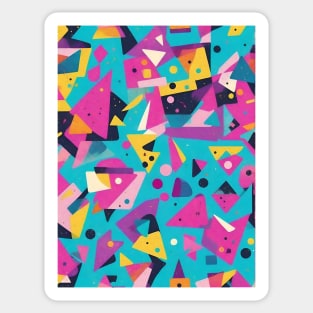 Geometry abstract art Sticker
